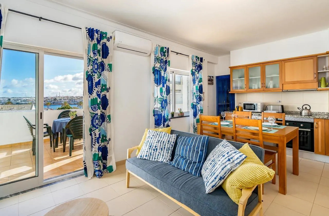 Lejlighed Dom Carlos - Apartamento Para 6 Com Ac E Vista Fabulosa Sobre O Rio Arade Portimão
